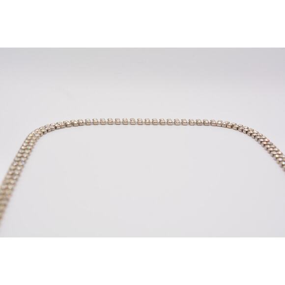 Vintage Statement Belt Fancy Sparkling Rhinestone Crystal Chain 32\